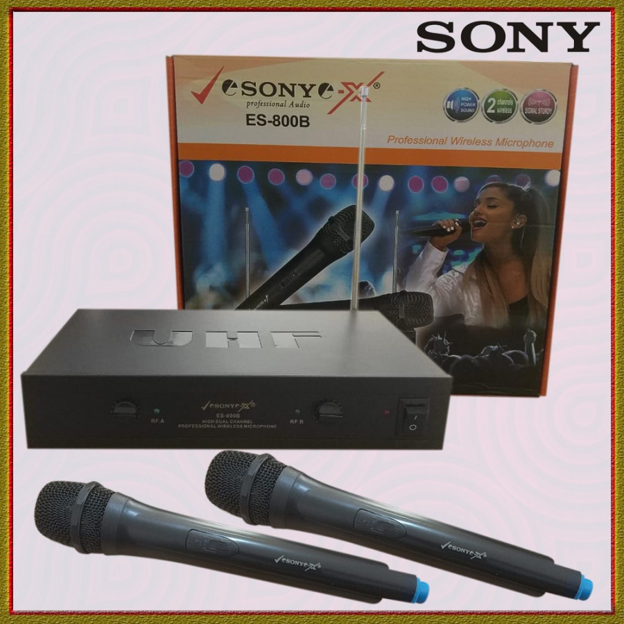 ไมโครโฟนไร้สาย 800B สําหรับตัวรับสัญญาณ Sony ES - jianyashop.th - ThaiPick