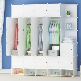 ตู้พลาสติกdiy /ขนาดใหญ่-มีชั้นวาง-มีช่องรองเท้า