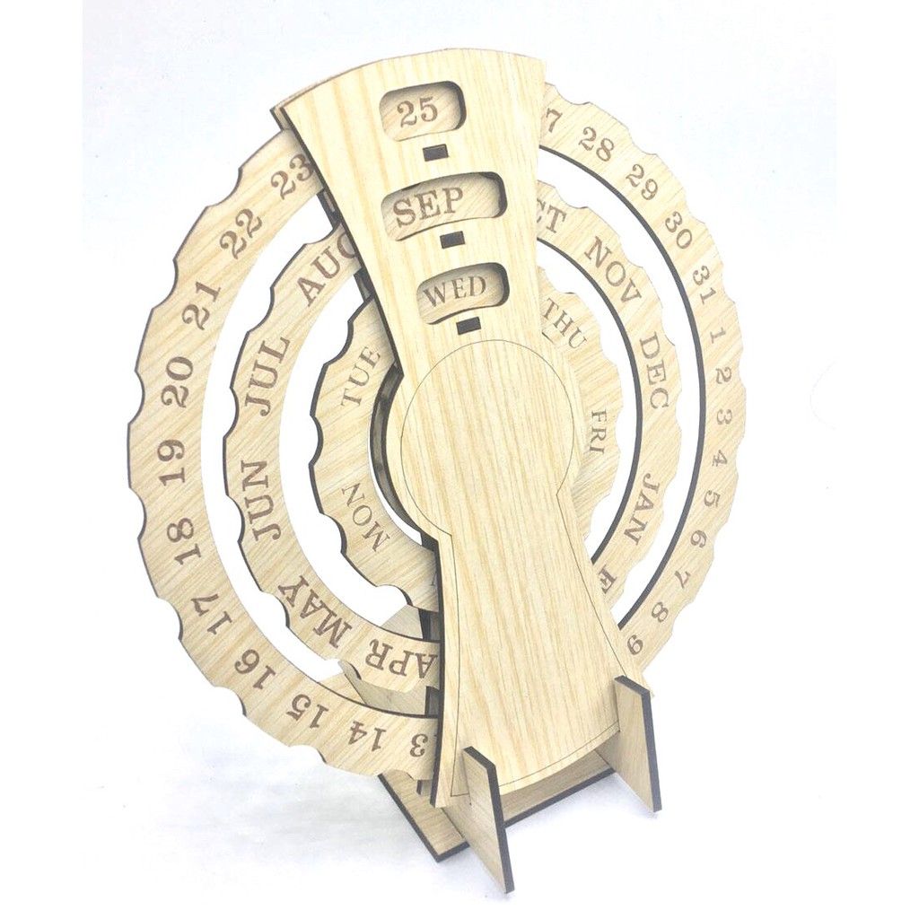 ปฏิทินตั้งโต๊ะตกแต่ง perpetual calendar - ของขวัญ