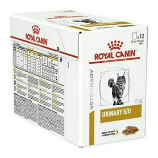 Royal Canin Urinary S/O 85g x 12ซอง อาหารแมวโรคนิ่ว