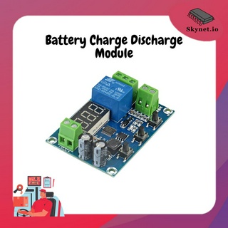 HCW-M631 (XH-M608) Battery Charge Discharge Module DC 6-40V Integrated Voltmeter Undervoltage Overvoltage Protection Tim