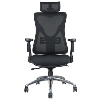 เก้าอี้เพื่อสุขภาพ ERGOTREND PORTSEA NET สีดำ เก้าอี้สำนักงาน OFFICE CHAIR ERGOTREND PORTSEA NET BLACK เฟอร์นิเจอร์ห้องท