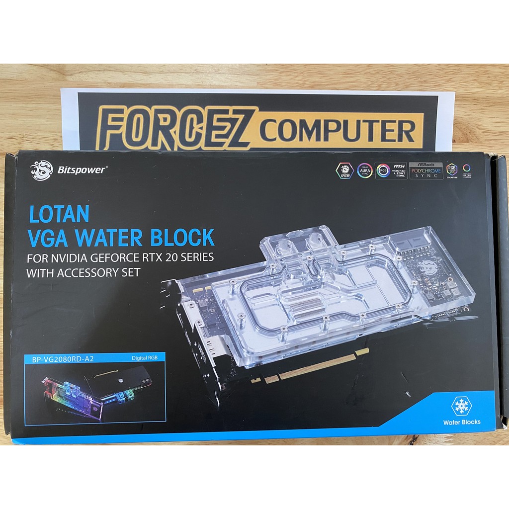 Bitspower Lotan VGA ウォーター ブロック For NVIDIA GeForce RTX 20