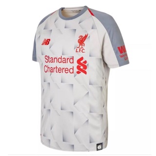 เสื้อกีฬาแขนสั้น ลายทีม Liverpool 3rd 2018/19