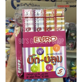 (ขนมยุค 90’s) บิ๊ก-บลูม 5 บาท มี 12 ชิ้น แถม กัสเซ็น