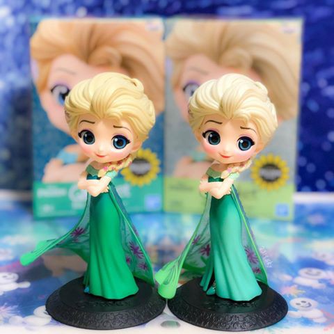 Qposket Q Posket Disney Characters Frozen Fever Design Normal Color Elsa Disney Drkingplaza Collectibles