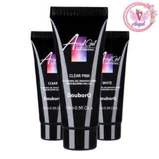 กาวติดเล็บ Poly Gel Acryl  Gel 15 ml.