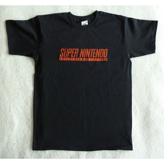 เสื้อยืดผ้าฝ้ายพิมพ์ลายแฟชั่น เสื้อยืด พิมพ์ลาย Super Nintendo Snes Diy สําหรับผู้ชาย