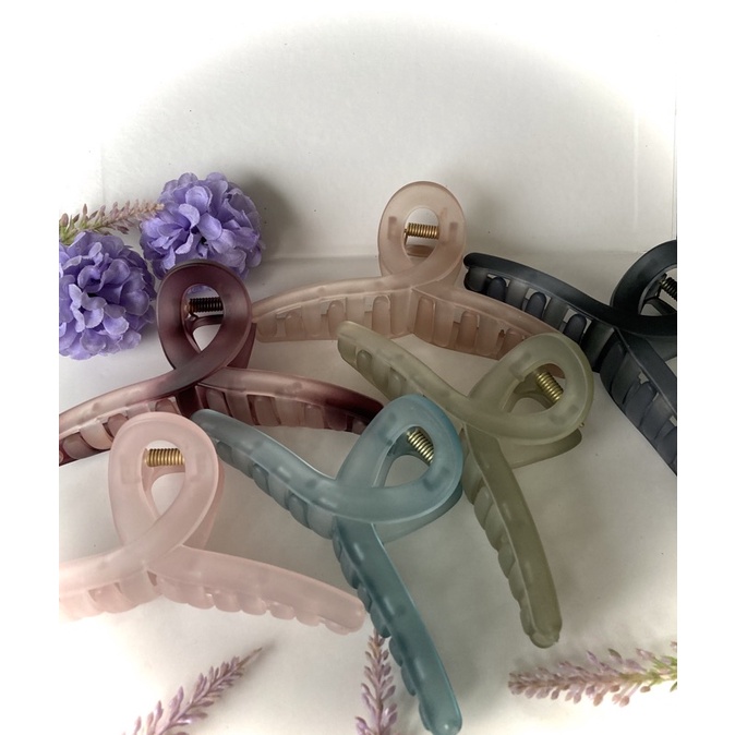 กิ๊บหนีบผมเกาหลี ของแท้ 12-13 ซม.รุ่นทวิสต์ สวยมาก ใส่สบาย ไม่รั้งศีรษะ Made in Korea
