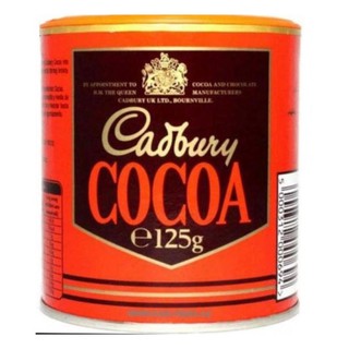 Cadbury Cocoa Powder แคดบูรี่เครื่องดื่มโกโก้ผง 125g. (UK Imported)