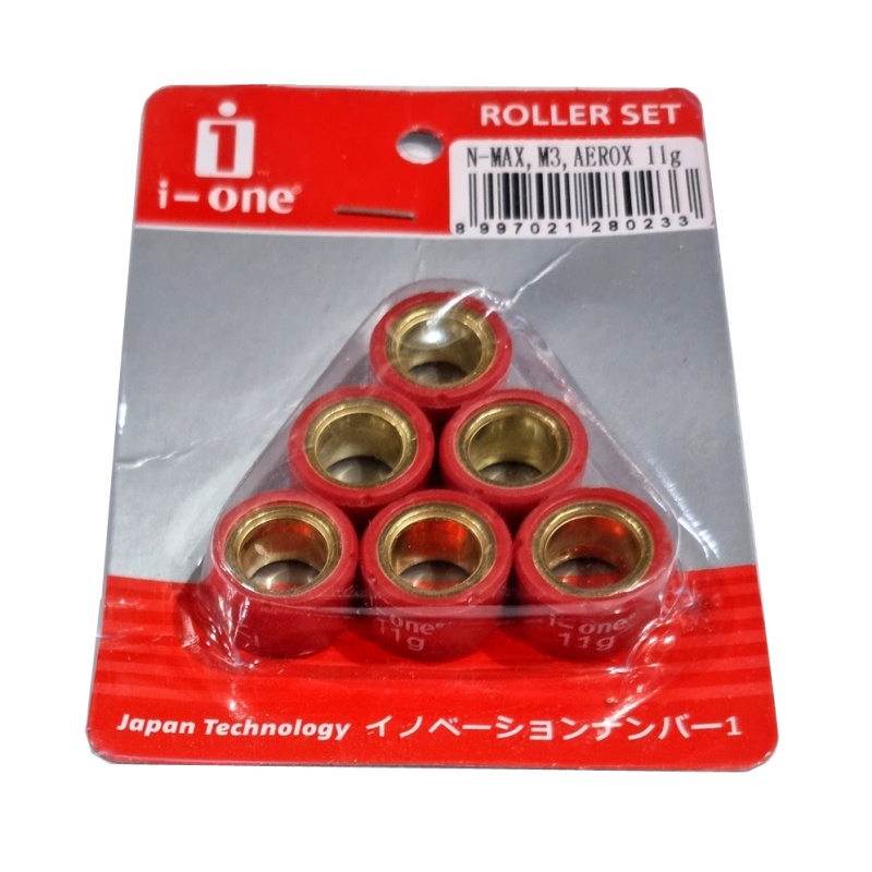 ROLLER i-one (6 ชิ้น) N-MAX, MIO M3, AEROX 11g