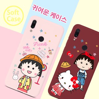 เคสมือถือสำหรับ Xiaomi Redmi 9T 9 9A 9C 8A 7A 7 6A 10X Note 10 10S 9S 9 Pro 8T 8 7 6 Pro 10 Go Note9 Note9s Note7 Note8 Note10 Pro K20 K30 K30i Pro ZOOM Redmi Y3 Case สำหรับสาว ๆ Lovely Pattern TPU Covers