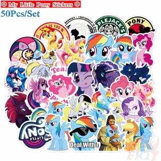 ❉ My Little Pony: Friendship Is Magic Series 01 สติ๊กเกอร์ ❉ 50Pcs/Set Fashion DIY Mixed Decals Doodle สติ๊กเกอร์