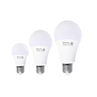 [10FREE5]Randy มอก.หลอดไฟ LED Bulb5W9W15W24W หลอดไฟแอลอีดี ขั้วE27 ไฟ led LAMP แอลอีดีหลอดประหยัดไฟ แทนที่หลอดตะเกียบ