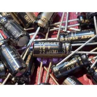 ตัวเก็บประจุ capacitor elna starget 22uf 16v