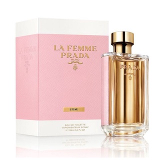 แท้ 100% PRADA MILANO LA FEMME 100 ml EDTกลิ่นหอมสไตล์ออเรียลทอลฟลรัล ที่หอมหวานอบอุ่นและสดชื่น โดดเด่น กล่องซีล