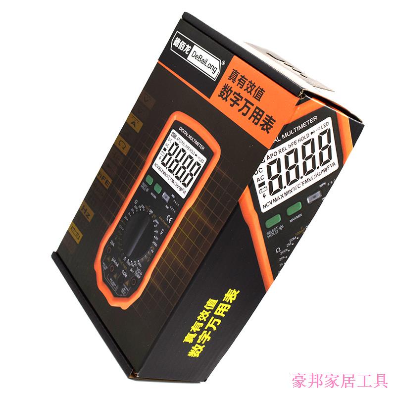 [Jianyuan ตกแต่งบ้าน] Debailong มัลติมิเตอร์ VC890D/VC890C + มัลติมิเตอร์แบบดิจิตอลมัลติมิเตอร์อุณหภ