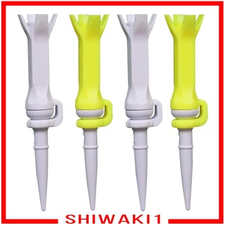 4pcs Golf Guide Claw Tee Unbreakable Golf Rotatable Tees Train Accessory