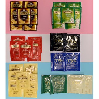 ชา TWININGS ชา TWG TEA ชา Chaidim ชา Ahmad Tea ชาซอง แบ่งขาย แบบเดียวกับในโรงแรม Teabag Organic Tea Thai Tea