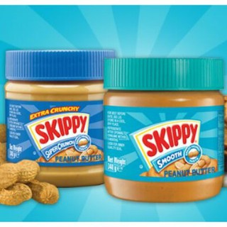 Skippy Peanut butter 340 กรัม ครีมมีพีนัทบัตเตอร์