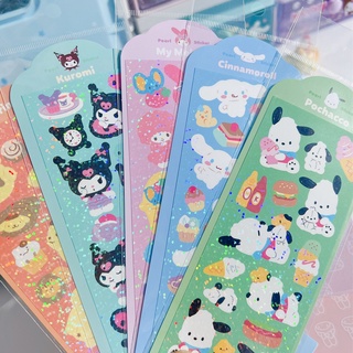 SANRIO สติกเกอร์ PVC ลายการ์ตูนน่ารัก กันน้ํา สําหรับติดตกแต่ง