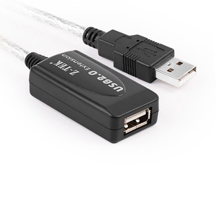 ลดล้างสต๊อก Z-TEK USB 2.0 Extension 5M รุ่น ZK010A 5M 10M (สินค้ามีพร้อมส่ง)