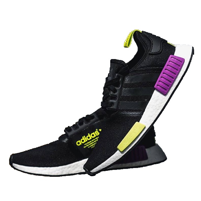 Adidas NMD R1 "Black Shock Purple" แท้ 💯%