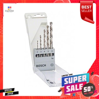 ดอกเจาะเหล็ก BOSCH HEX แพ็ก 5 ชิ้นTWIST DRILL BIT BOSCH HEX 5 EA/PACK