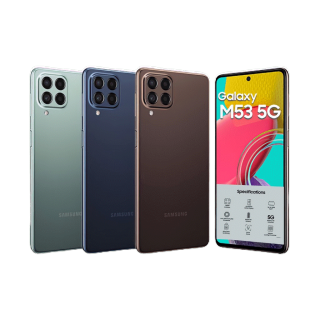 [ใหม่ล่าสุด] Samsung Galaxy M53 5G | M33 5G | M23 5G 8/128GB จอใหญ่ แบตอึด 5,000 mAh 25W by MobileCafe M22 M32 M52 5G