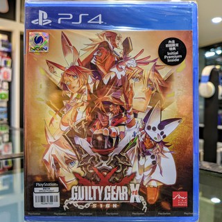 (ภาษาอังกฤษ,โซน3) มือ1 PS4 Guilty Gear Xrd Sign เกมPS4 แผ่นPS4 (เล่นกับ PS5 ได้ เล่น2คนได้ Guilty Gear X)