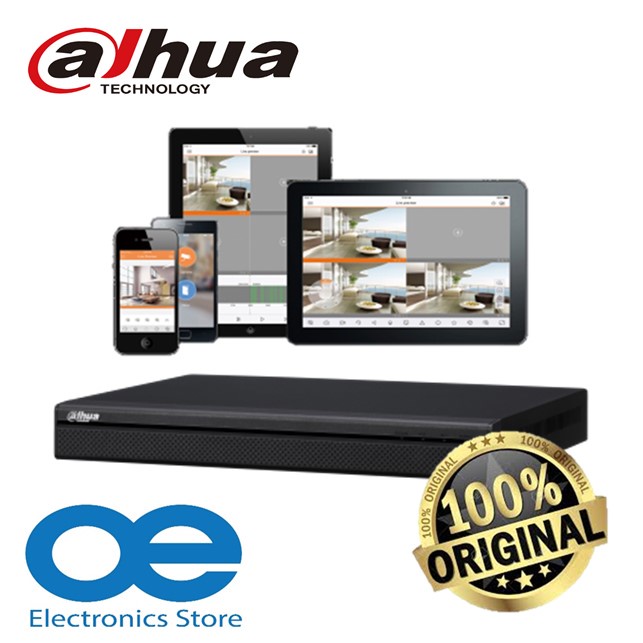 DAHUA NVR4216-4KS2/L เครือข่าย 16CH 8MP 4K H.265 1U สร้าง 2 HDD Slot Lite เครือข่ายบันทึกวิดีโอกล้อง