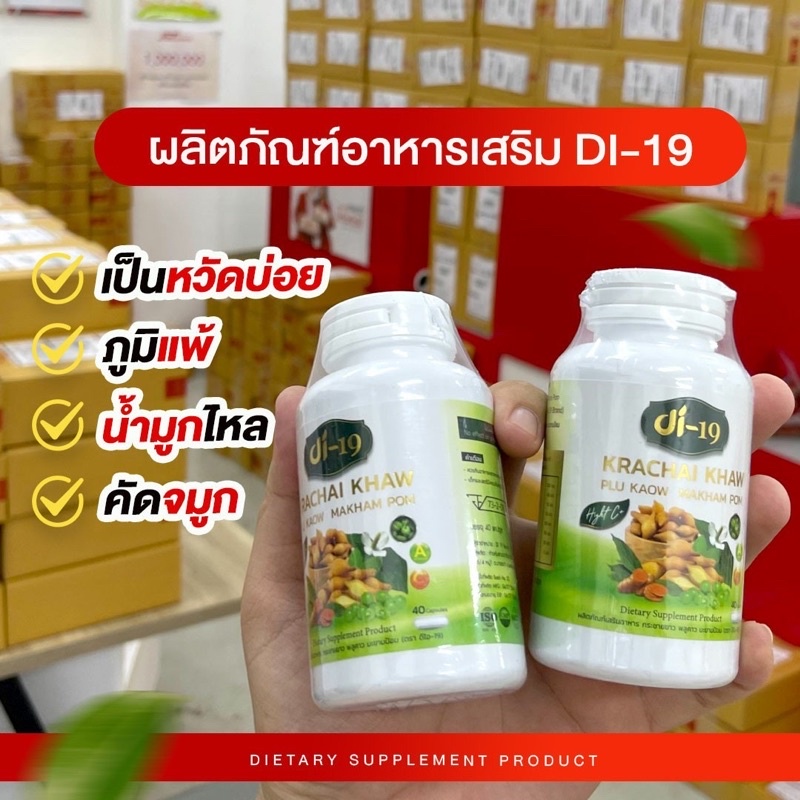 Di19 มะขามป้อม พลูคาว กระชายขาว