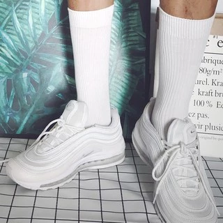 🌈Mr.D ⚡️พร้อมส่ง⚡️ ถุงเท้านักศึกษา ถุงเท้าออกกำลังกาย ใส่สบาย ราคาถูกมาก ใส่ไปทำงาน สวมใส่สบาย