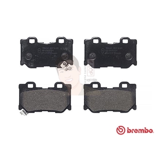 P56 095B ผ้าเบรก R (แท้ BREMBO รุ่น Black) NISSAN 370 Z (Z34) 3.7 ปี2009-&gt;