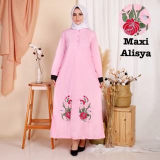 เสื้อคลุม Maxi Aliya แขนยาวเสื้อคลุมสําหรับผู้หญิง