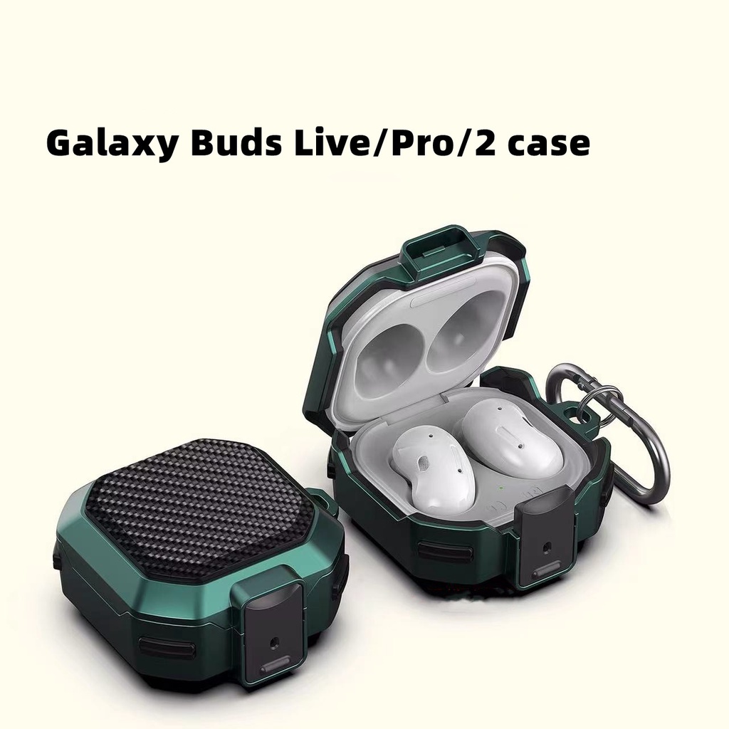 เคสป้องกันหูฟัง TPU กันกระแทก สําหรับ Samsung Galaxy buds live 2 FE
