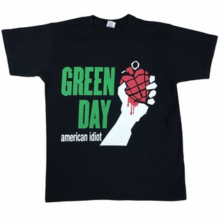 เสื้อยืดวินเทจเสื้อยืด พิมพ์ลาย Green Day American USA Punk Bay Area 2000s สไตล์วินเทจ คลาสสิก ไม่ซ้ําใคร สําหรับผู้ชาย