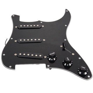 ชุดปิ๊กอัพกีต้าร์ไฟฟ้า Loaded Pickguard สําหรับ Fender Strat