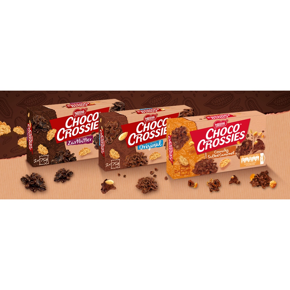 Nestlé CHOCO CROSSIES ซีเรียลธัญพืชเคลือบช็อคโกแลต - reeyus - ThaiPick
