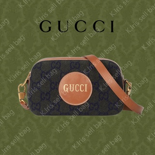 Gucci/ GG/ Gucci กระเป๋าสะพายข้างลายโลโก้