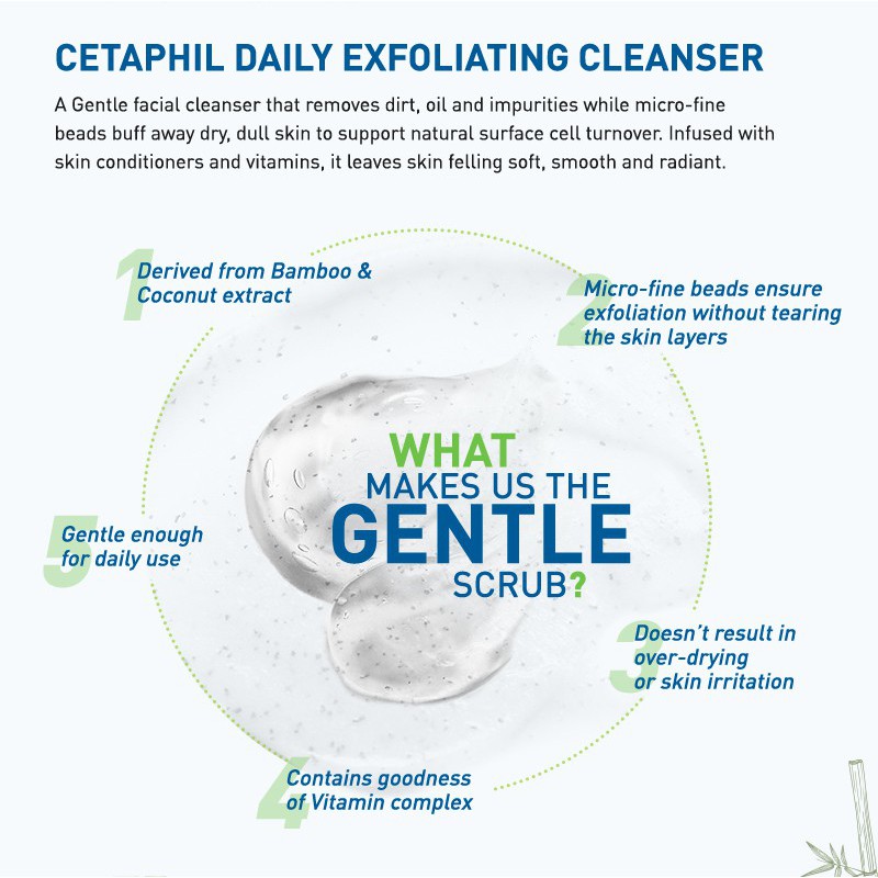 cetaphil exfoliating cleanser 178ml