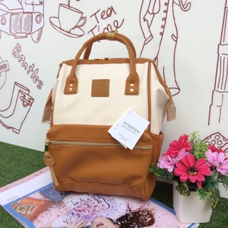 กระเป๋า Anello polyurethane leather rucksack รุ่น Mini