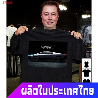 เสื้อยืดผู้ชายและผู้หญิง {Xs-6Xl} ใหม่เสื้อยืดคอกลมแขนสั้น Elon Musk Cybertruck Tesla Cybertruck สําหรับผู้ชายพลัสไซส์ J