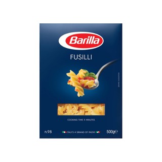 บาริลล่า ฟูซิลลี่ เส้นพาสต้ารูปเกลียว 500 กรัม - Barilla Fusilli Pasta 500g