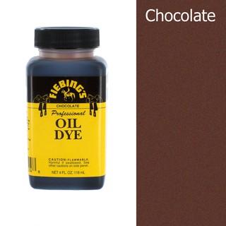 Fiebings Professional Oil Dye สีย้อมหนัง Chocolate 4 oz.