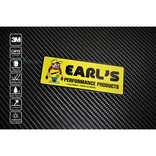 สติ๊กเกอร์ติดรถ Sticker Earls 107