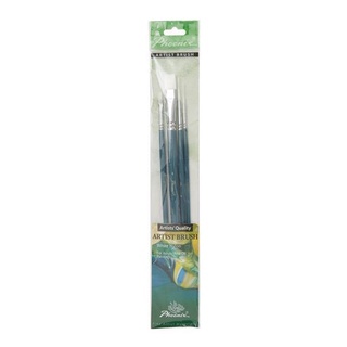 PHOENIX ARTIST BRUSH WHITE NYLON SET