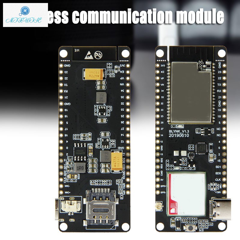 Ttgo T Wall V 1 3 Esp 32 โมด ลเสาอากาศไร สาย Fpc Sim 800 L Shopee Thailand