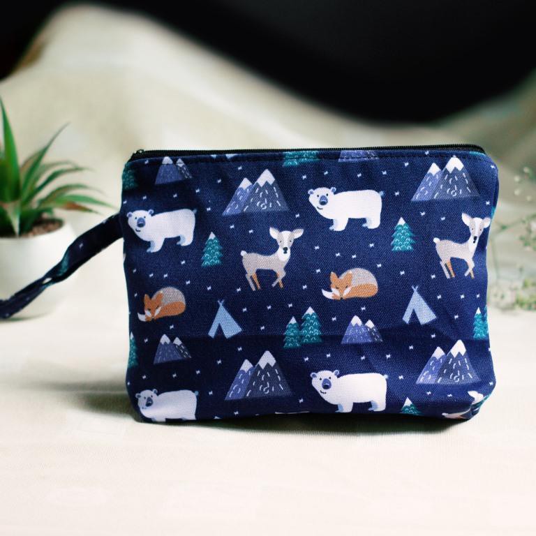 CANVAS POUCH – CANVAS WALLET – กระเป๋าสตางค์ผู้หญิง wh