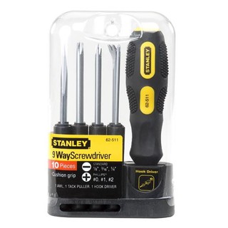 ชุดไขควงอเนกประสงค์ 9 ชิ้น STANLEY รุ่น 62-511